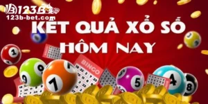 Hướng dẫn xem kết quả xổ số hôm nay trên 123B