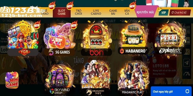 Slot Game đổi thưởng hiện đại
